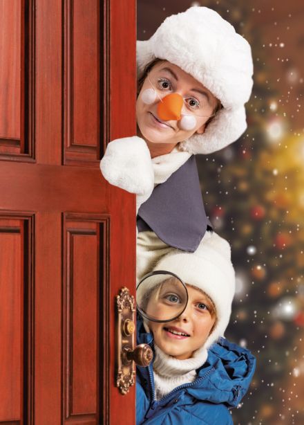 Новогодний квест для подростков "По следам Деда Мороза"