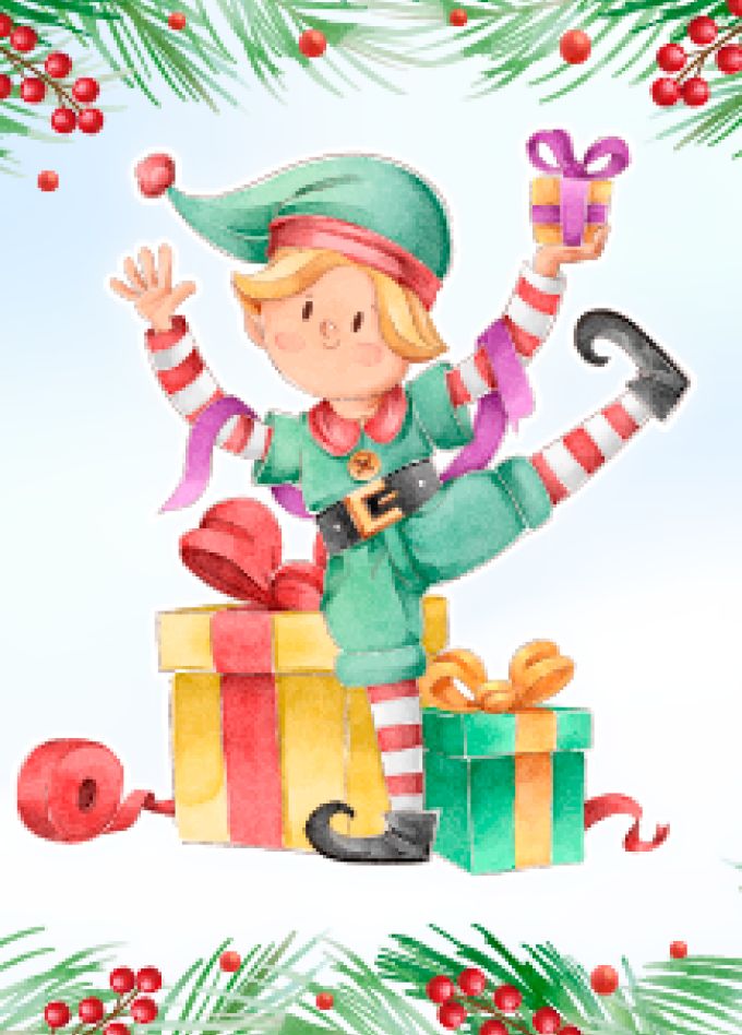 Новогодний утренник для маленьких гостей